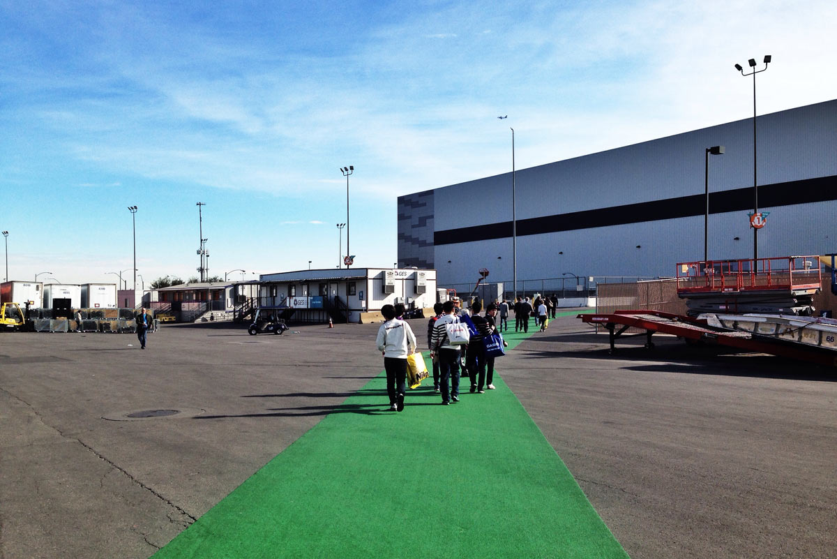 The Green Carpet, CES, Las Vegas, NV