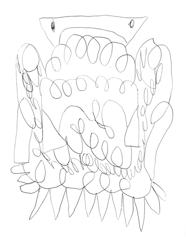Dragon Warrior Coloring Page